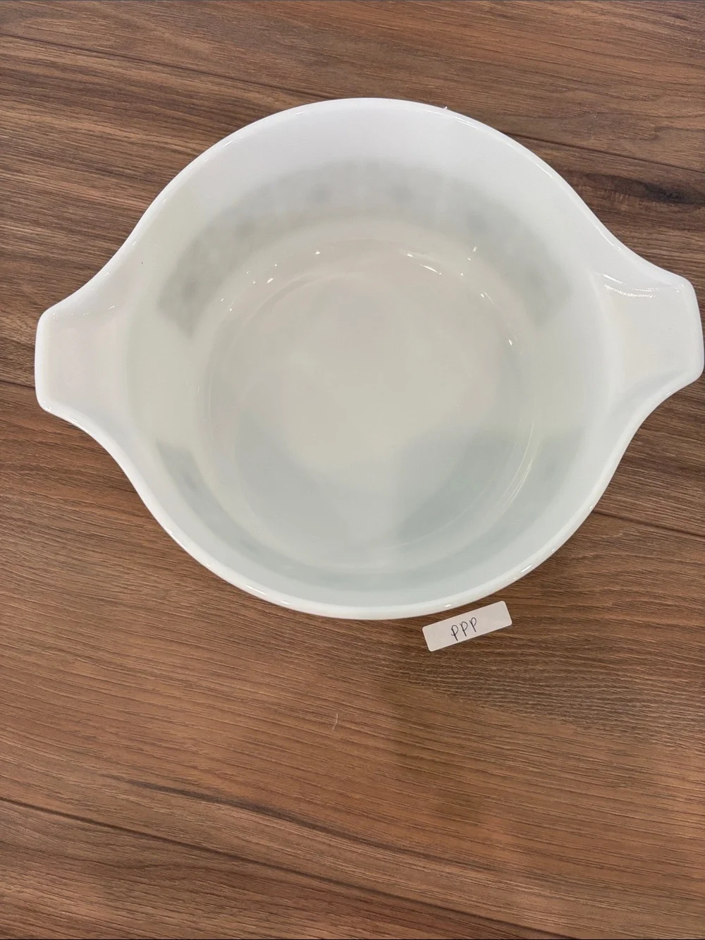 Pyrex Verde Square Flower 475